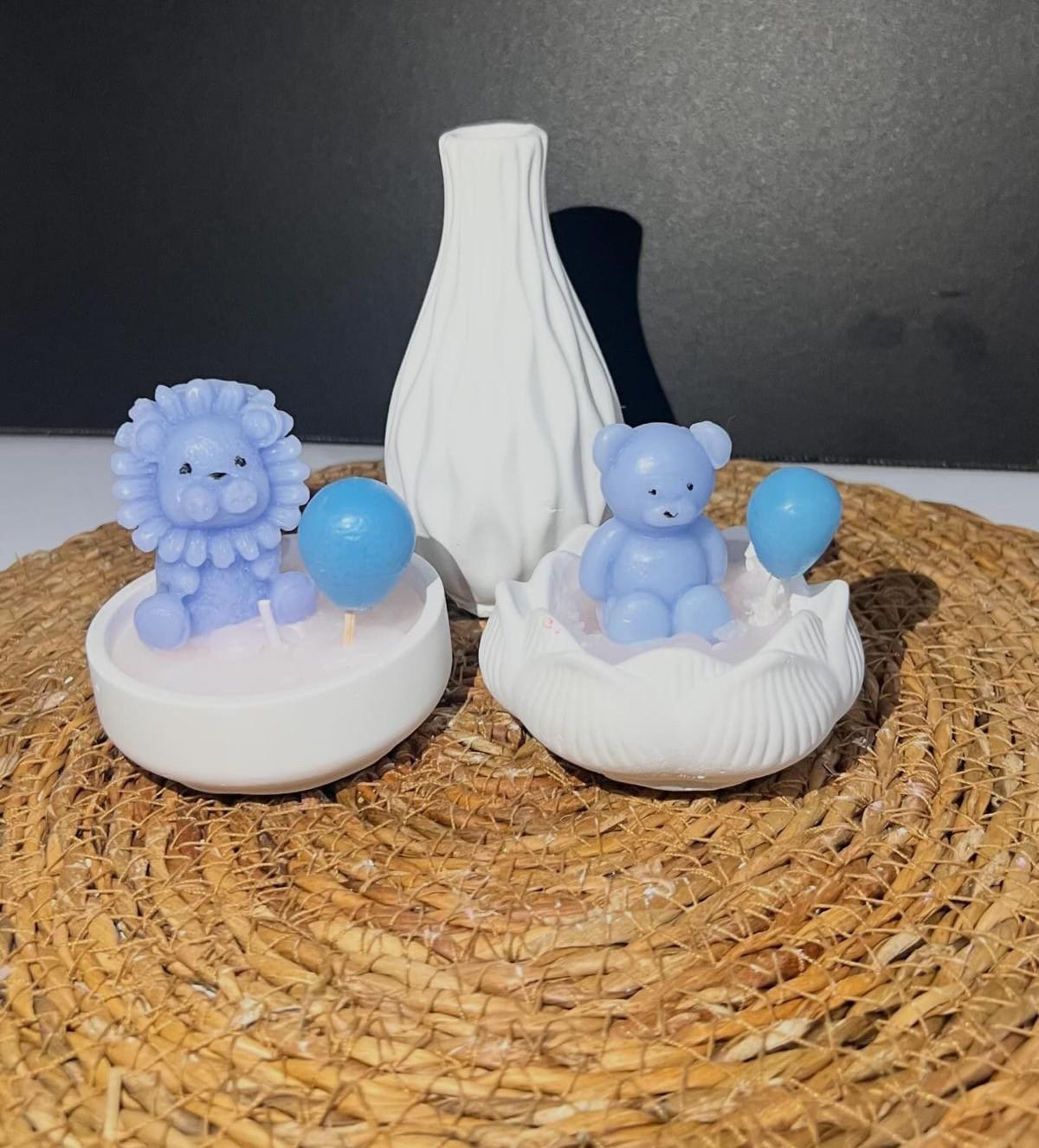 Sevimli Figürlü Dekoratif Mum Seti